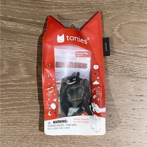 Tonies How To Train Your Dragon, Toothless. NWT.